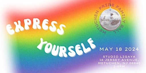 "Express Yourself" Pride Family Ball primary image