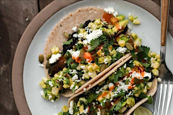 UBS IN PERSON Cooking Class: Venezuelan Black Bean, Corn & Avocado Tacos