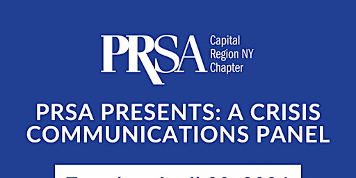Imagem principal do evento PRSA Presents: A Crisis Communications Panel