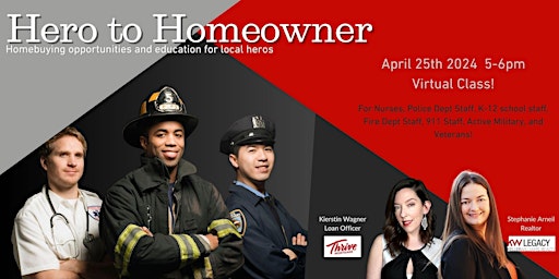 Hero to Homeowner: Exclusive Homebuying Opportunities for Local Heroes primary image