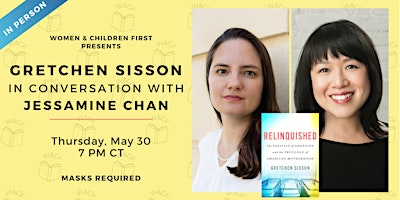In-person Event: RELINQUISHED by Gretchen Sisson primary image