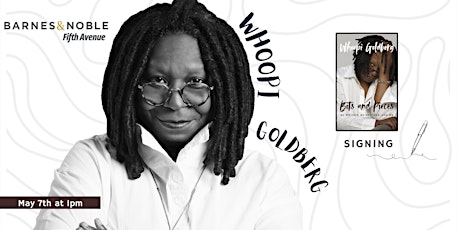 Signing with Whoopi Goldberg for BITS AND PIECES @ BN 5th Ave, NYC