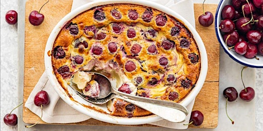UBS VIRTUAL Cooking Class: David Lebovitz's Cherry Clafoutis primary image