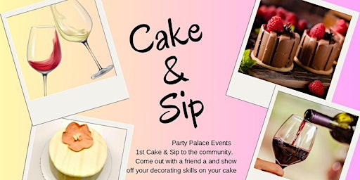 Imagem principal do evento Cake & Sip