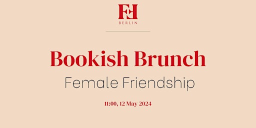 Image principale de Bookish brunch: female friendship