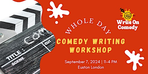 Write On Comedy Writers Workshop - One Day! primary image