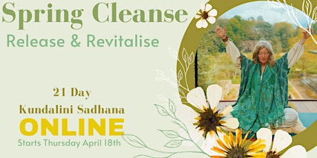 Spring Cleanse - Release & Revitalise - 21 Day Sadhana ONLINE