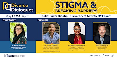 Imagem principal do evento Diverse Dialogues: Stigma & Breaking Barriers