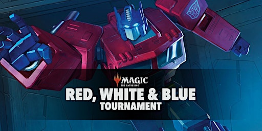 Imagen principal de Red, White & Blue Tournament (MTG)