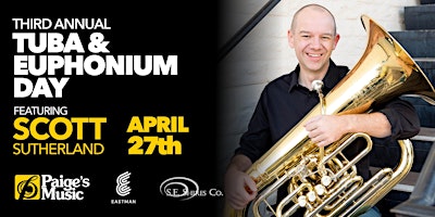 Third Annual Tuba & Euphonium Day Masterclass at Paige's Music primary image