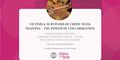 Victim & Survivors of Crime Awareness Week Training 2024 primary image