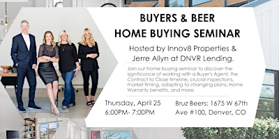 Buyers & Beer | Home Buyer Seminar primary image