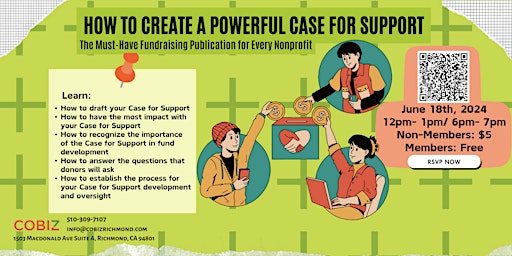Imagem principal do evento Non-Profit Strong: How to Create a Powerful Case for Support: The Must-Have Fundraising Publication