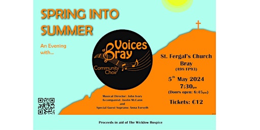 Imagem principal do evento Voices of Bray Community Choir- Summer Concert 2024