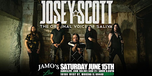 Imagem principal de Josey Scott "The Original Voice of Saliva" at Jamos Live
