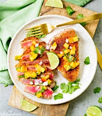 UBS IN PERSON Cooking Class: Soy Ginger Seared Tuna & Tropical Salad