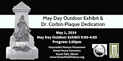 Primaire afbeelding van May Day Outdoor Exhibit & Dr. Corbin Plaque Dedication