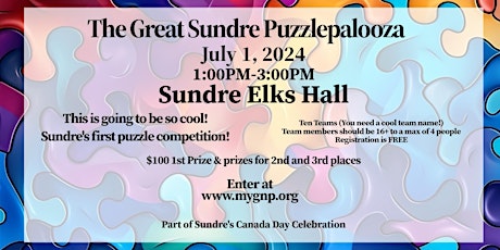 The Great Sundre Puzzlepalooza