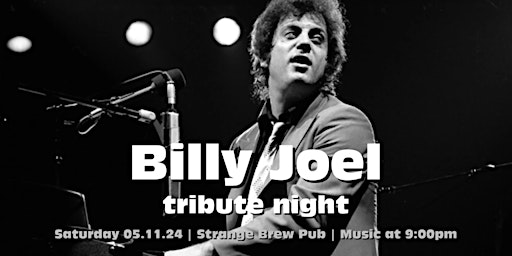 Imagen principal de Billy Joel tribute night