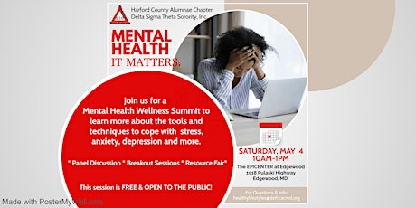 HCAC-DST Presents: A Mental Health Wellness Summit