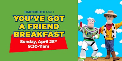 Primaire afbeelding van You've Got A Friend Breakfast at Dartmouth Mall