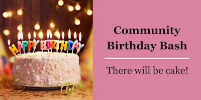 Community Birthday Bash primary image