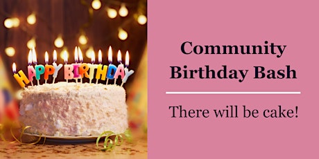 Community Birthday Bash