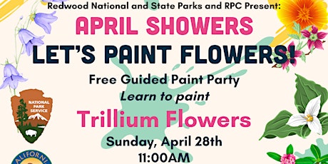 April Showers! Let's Paint Flowers!