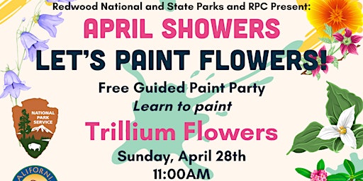 Image principale de April Showers! Let's Paint Flowers!