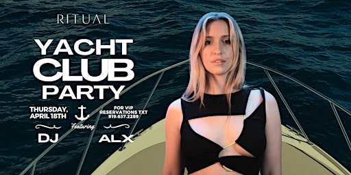 Imagem principal do evento Ritual Yacht Club Party