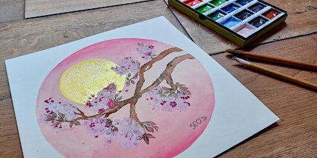 Japanese Painting Workshop - Golden Edition primary image