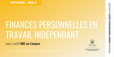 CEE : Finances personnelles en travail indépendant