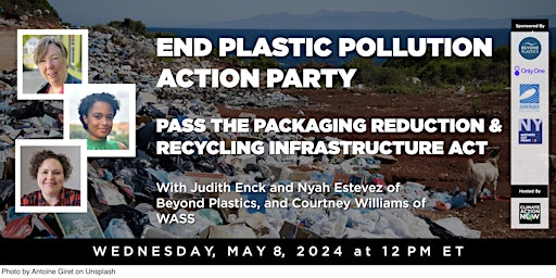 Imagem principal do evento Climate Action Party: End Plastic Pollution