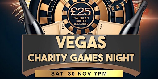 Imagem principal do evento Vegas Charity Games Night