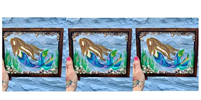 Hauptbild für Glass Mermaid: Glen Burnie, Beach Bar with Artist Katie Detrich!