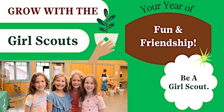 Grow with Girl Scouts!-Meet us on the Farm