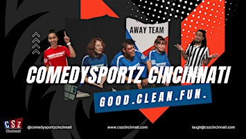 Imagem principal do evento ComedySportz Cincinnati April 19th Match