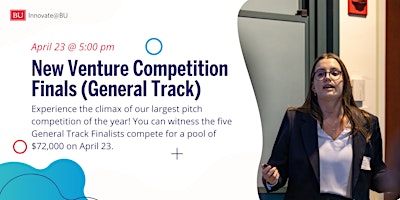 New Venture Competition Finals - General Track primary image