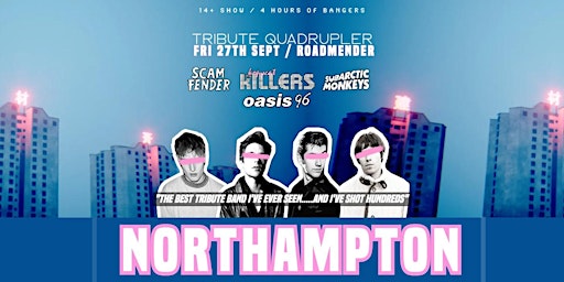 The Killers Tribute Band - Northampton Roadmender - 27th September primary image