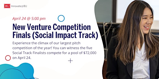 New Venture Competition Finals - Social Impact Track primary image