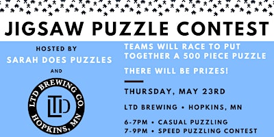 Imagem principal do evento LTD Brewing Jigsaw Puzzle Contest