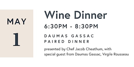 Wine Dinner