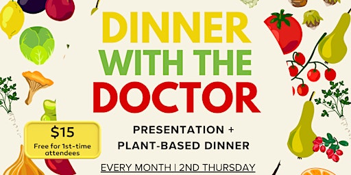 Imagem principal do evento Dinner with the Doctor