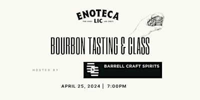 Imagem principal do evento Barrel Bourbon Class & Tasting