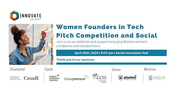 Women Founders in Tech Pitch Competition and Social