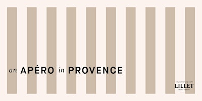 Imagem principal do evento An Apéro in Provence avec Rebekah Peppler x Jacqueline Toboni