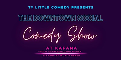 Imagen principal de The Downtown Social Comedy Show - Liam Kelly