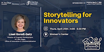 Entrepreneur Workshop - Storytelling for Innovators primary image