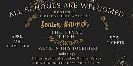 City wide Senior Brunch: The Final Push primary image