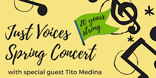Primaire afbeelding van Just Voices Spring Concert: 20 years strong!